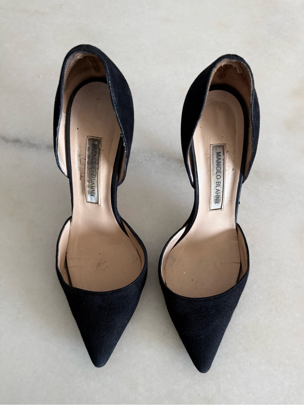 Manolo Blahnik Tayler Dorsay Heels